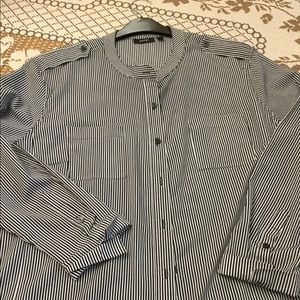 Apt 9 XL  Black and white stripes